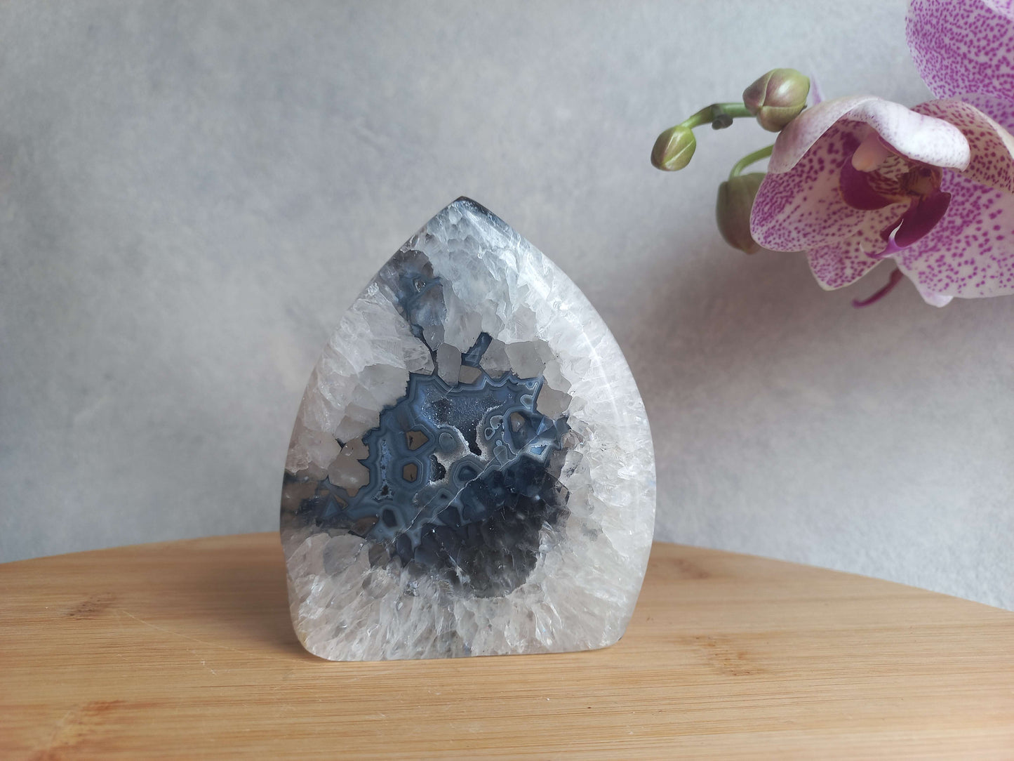 Agaat vlam (druzy)