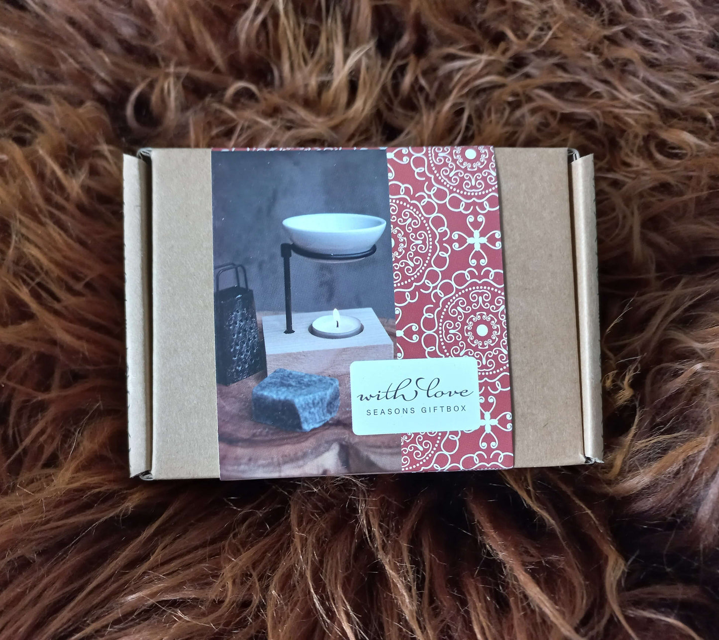 Giftset Amberblokje Musk