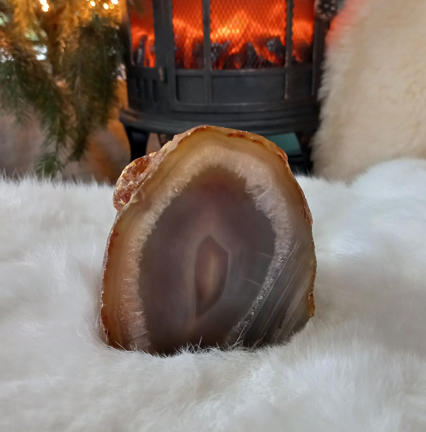 Agaat waxinelichtjes