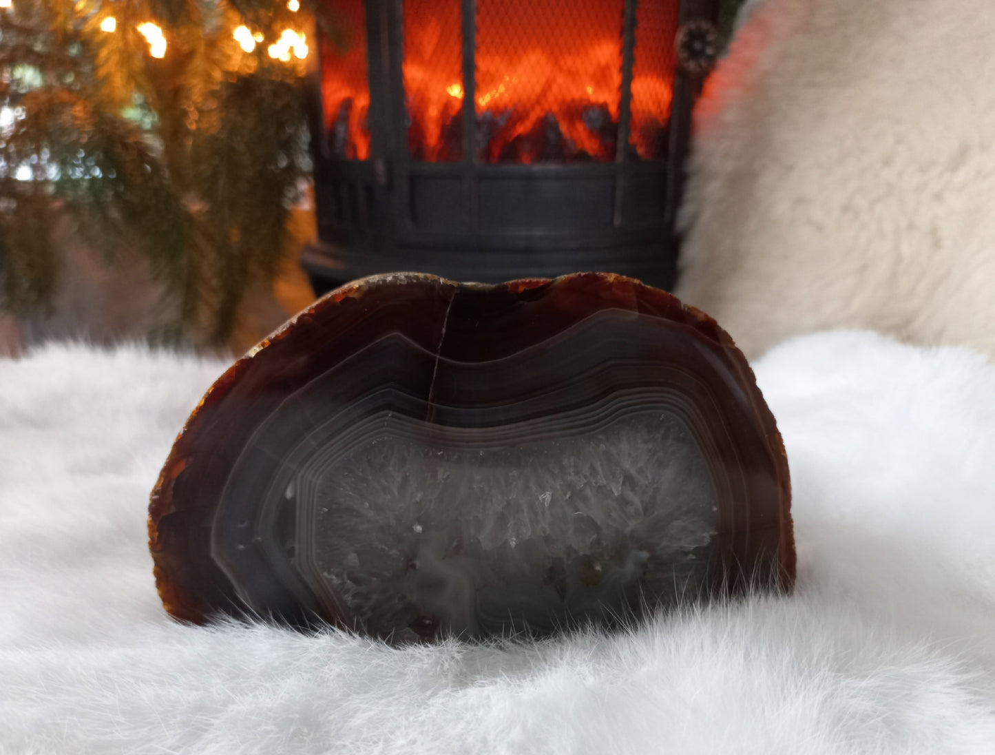 Agaat waxinelichtjes