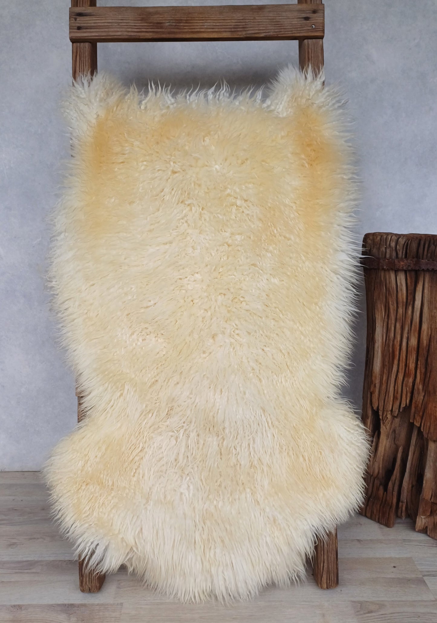 Engelse schapenvacht "Krul" XL