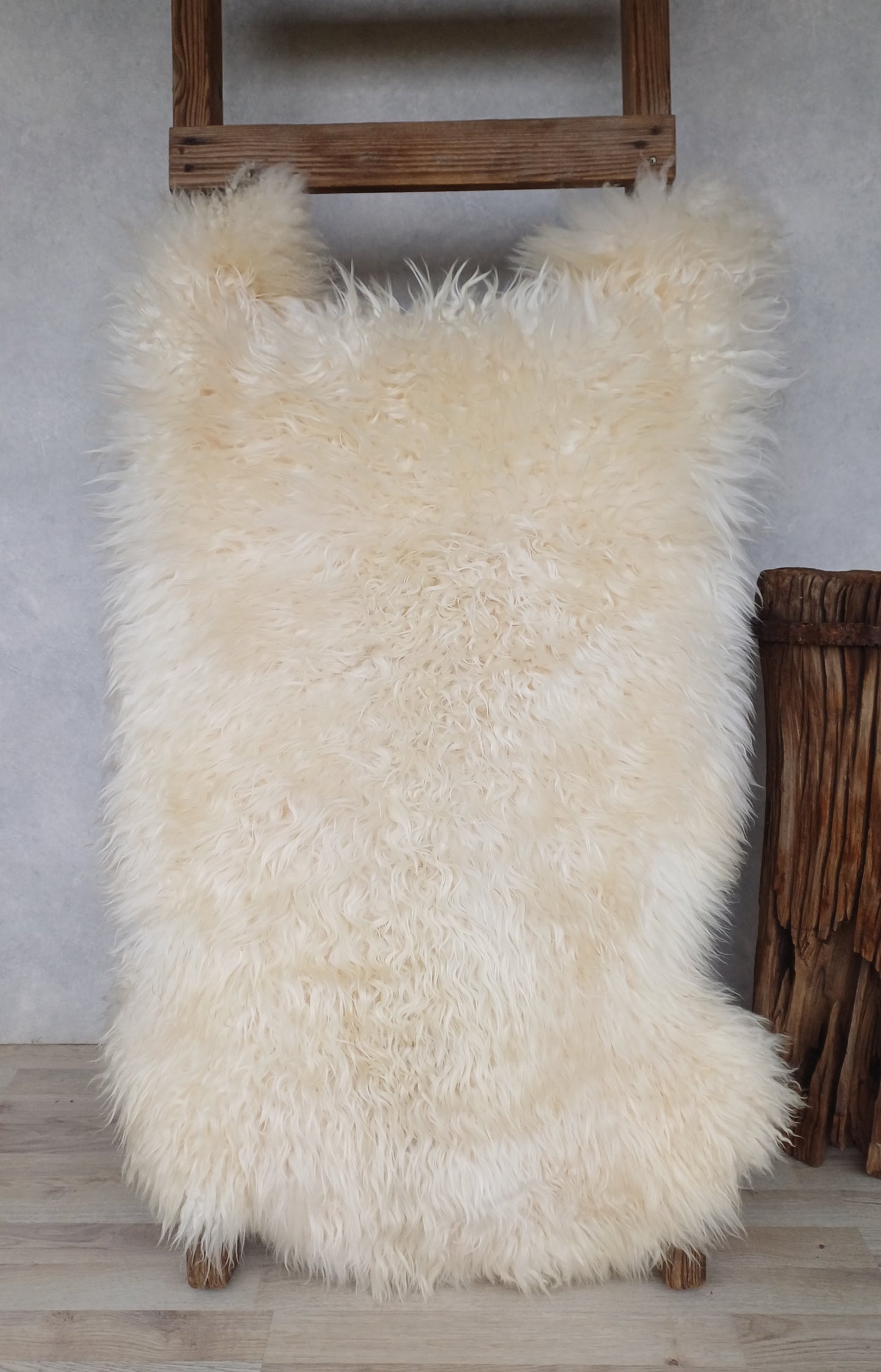 Engelse schapenvacht "Krul" XL