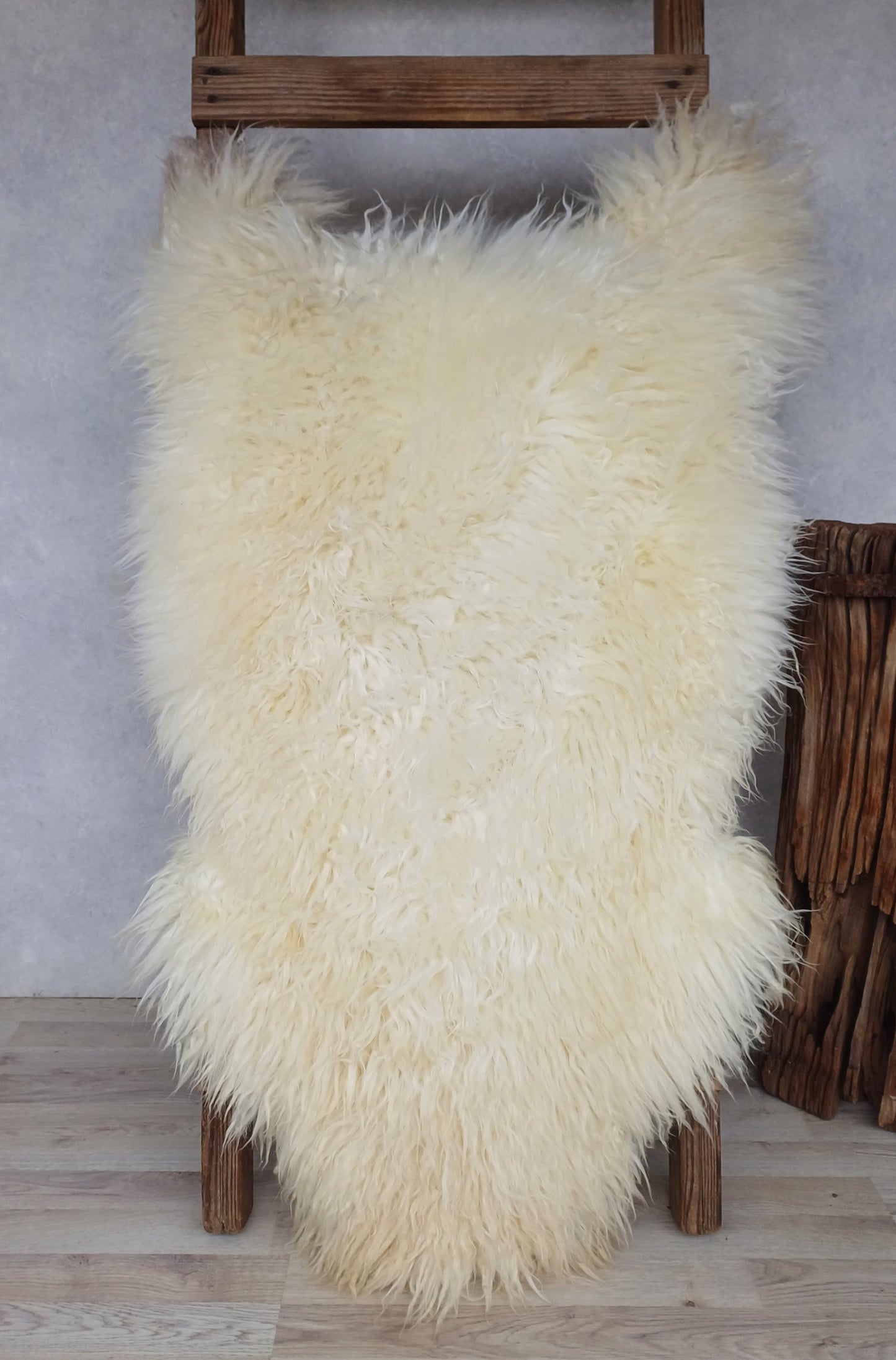 Engelse schapenvacht "Krul" XL