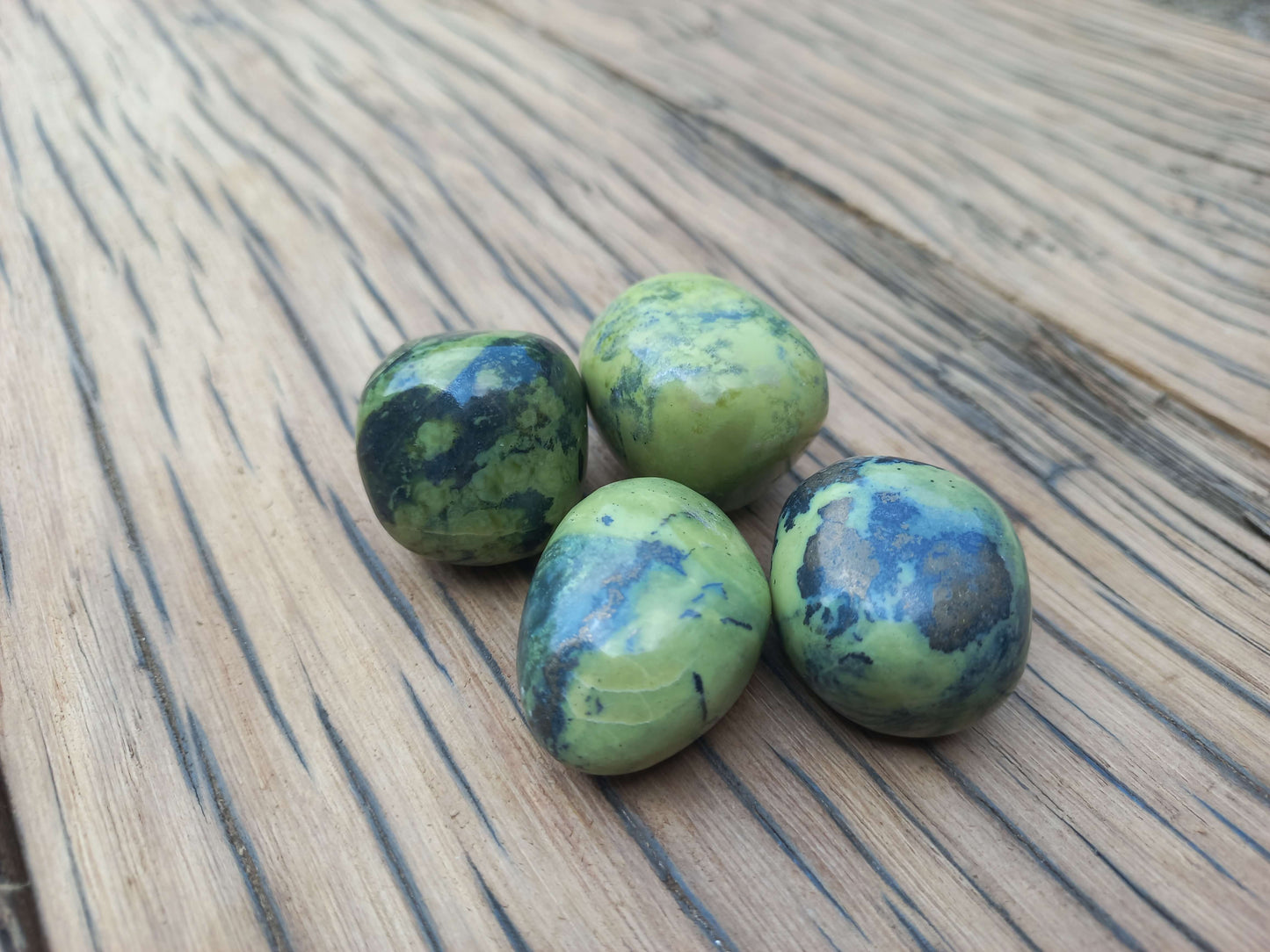 Serpentijn trommelstenen