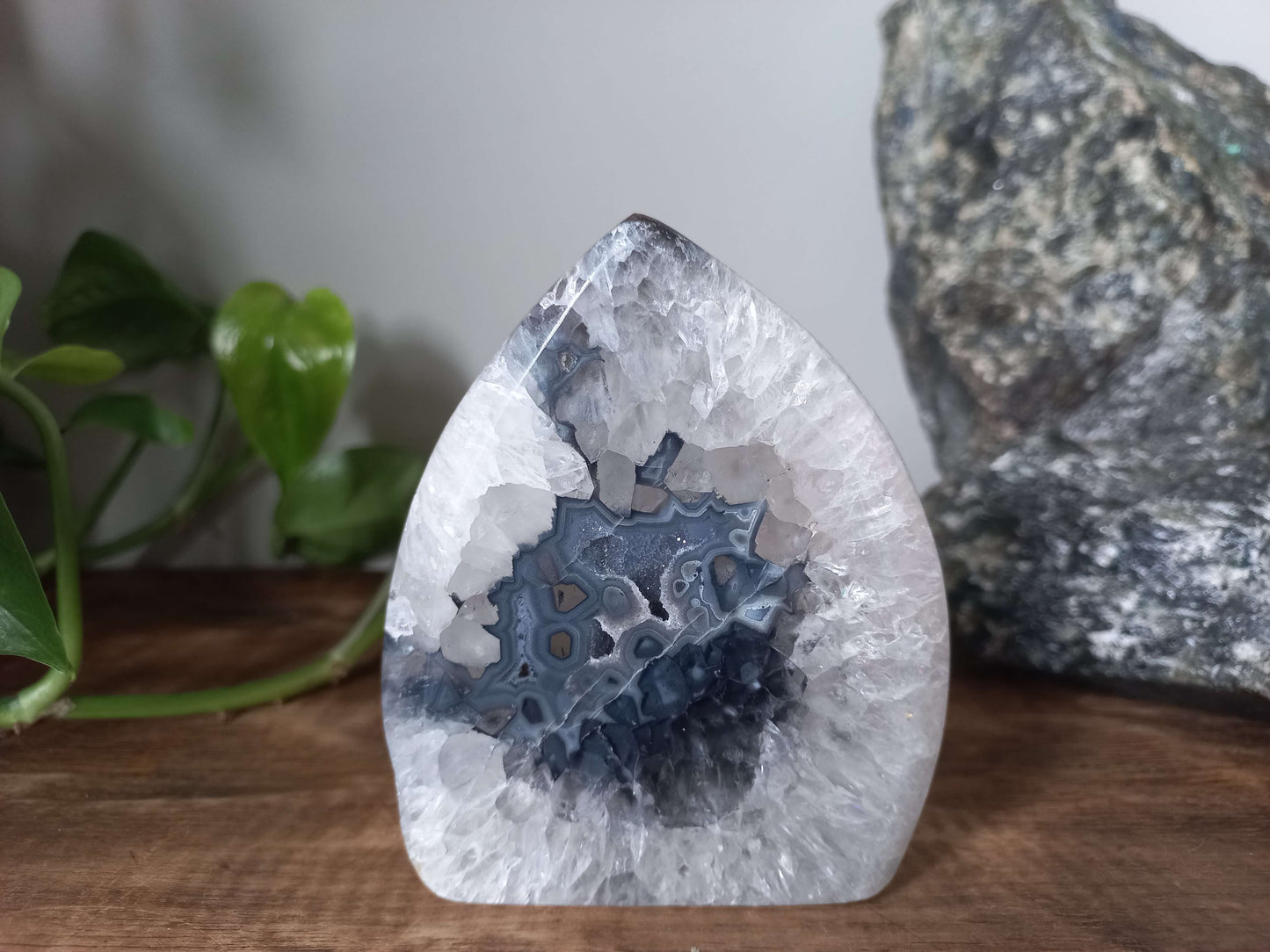 Agaat vlam (druzy)