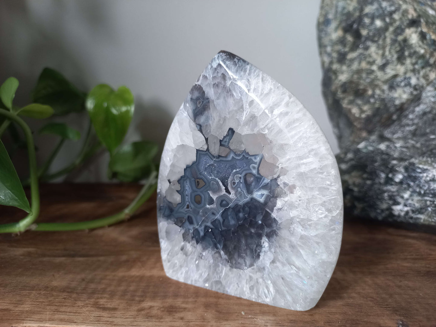 Agaat vlam (druzy)