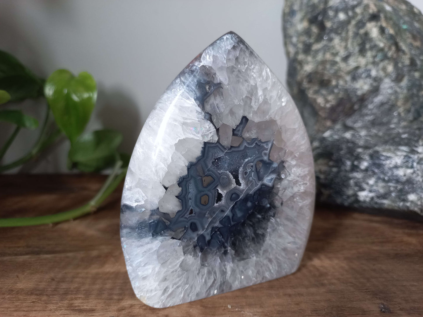 Agaat vlam (druzy)