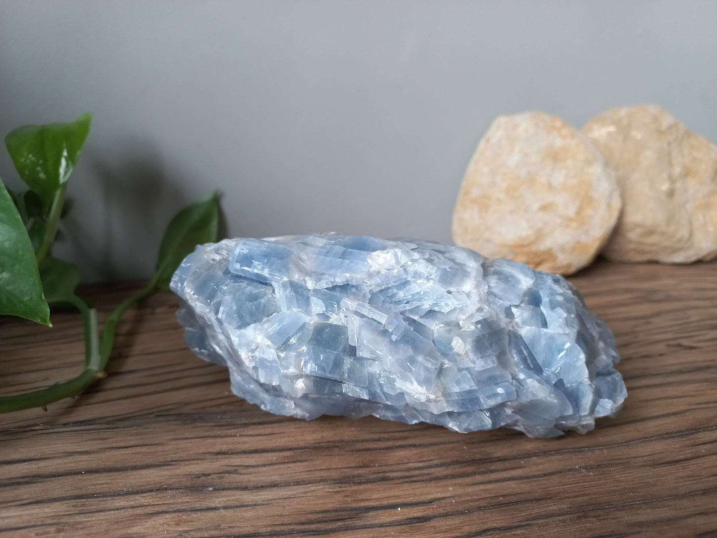 Blauwe calciet