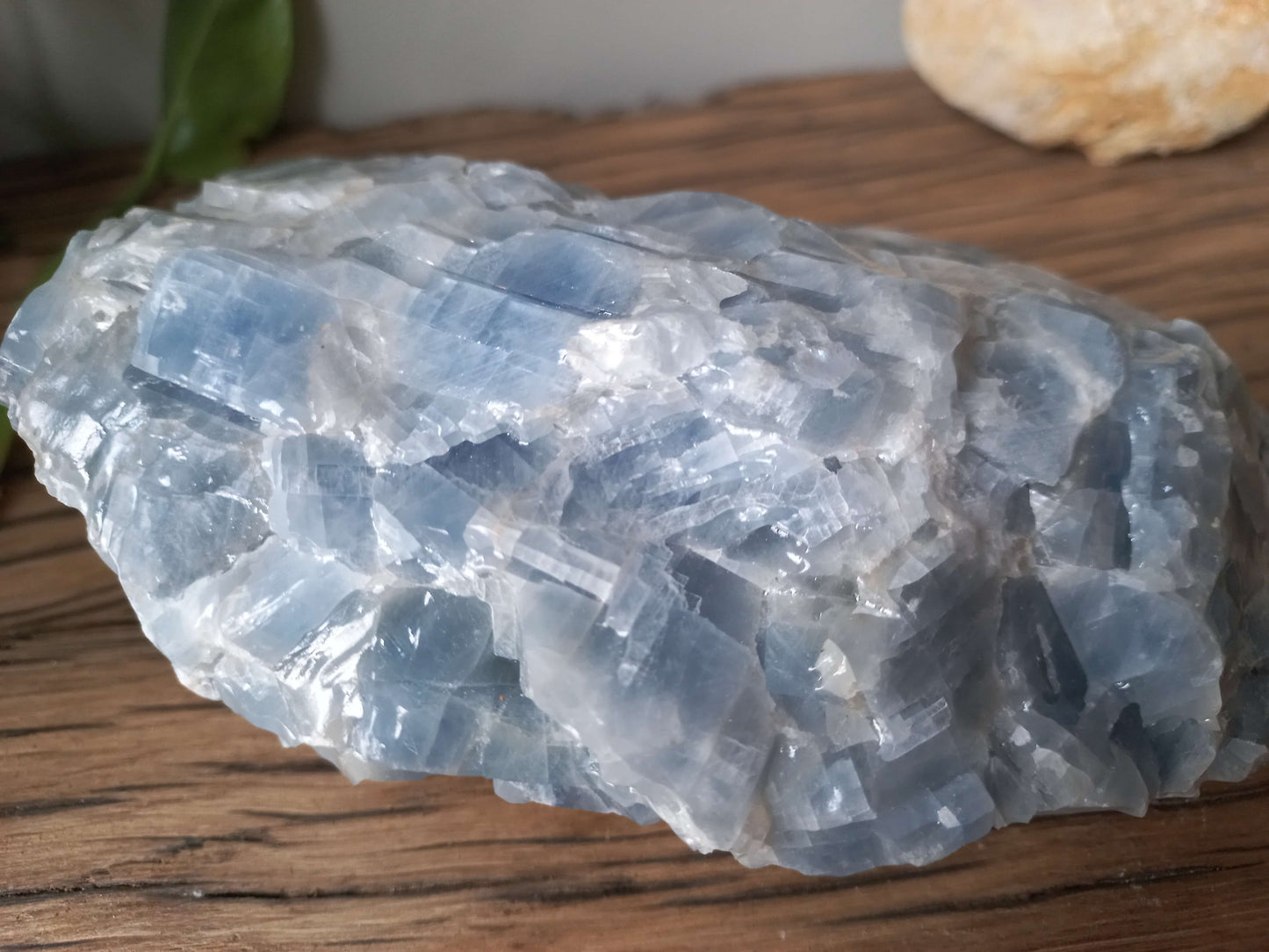Blauwe calciet