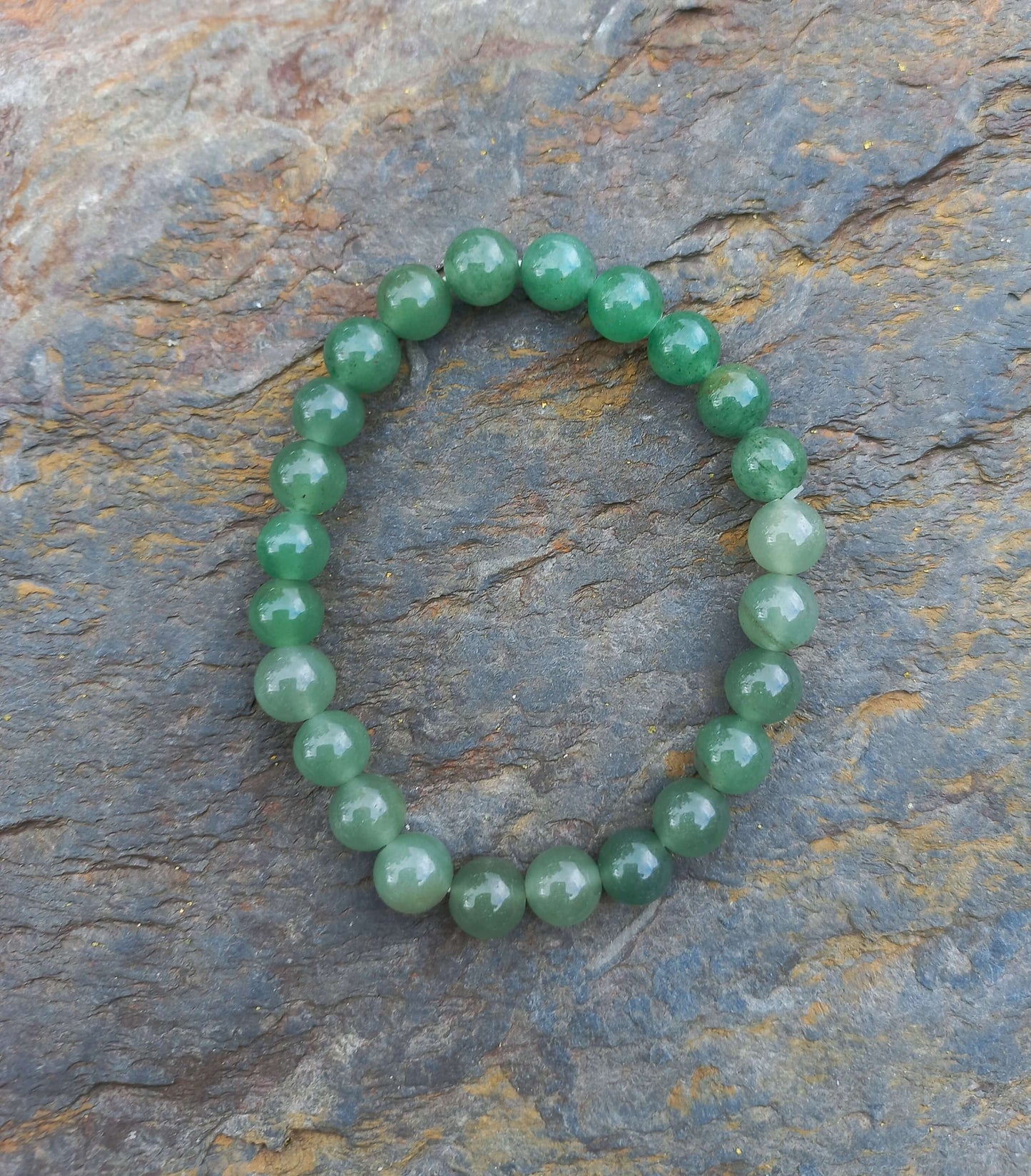 Groene aventurijn armband
