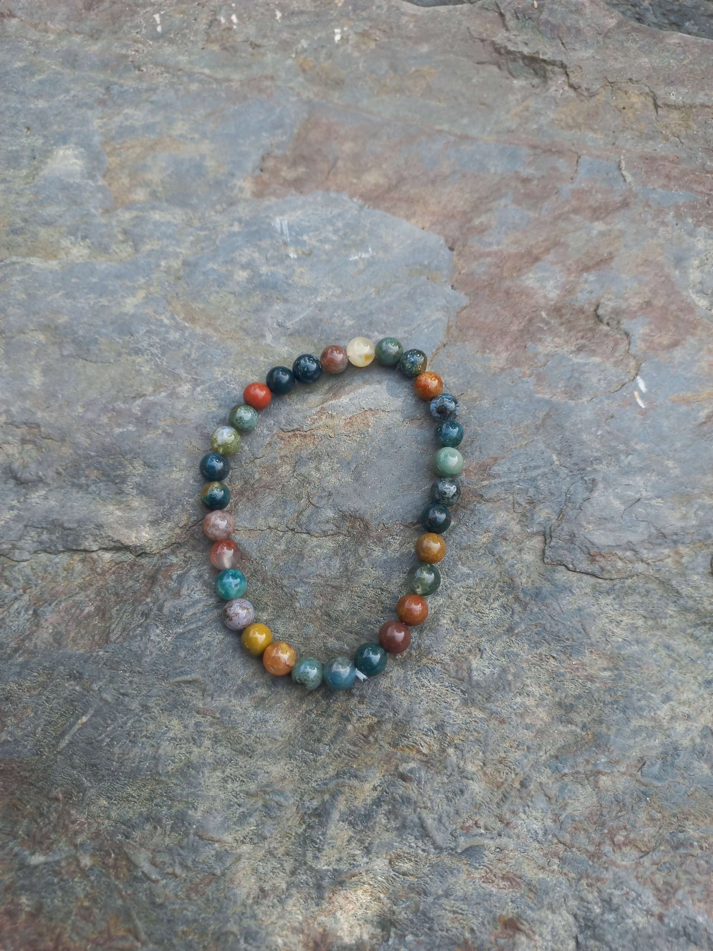 Indian agaat armband
