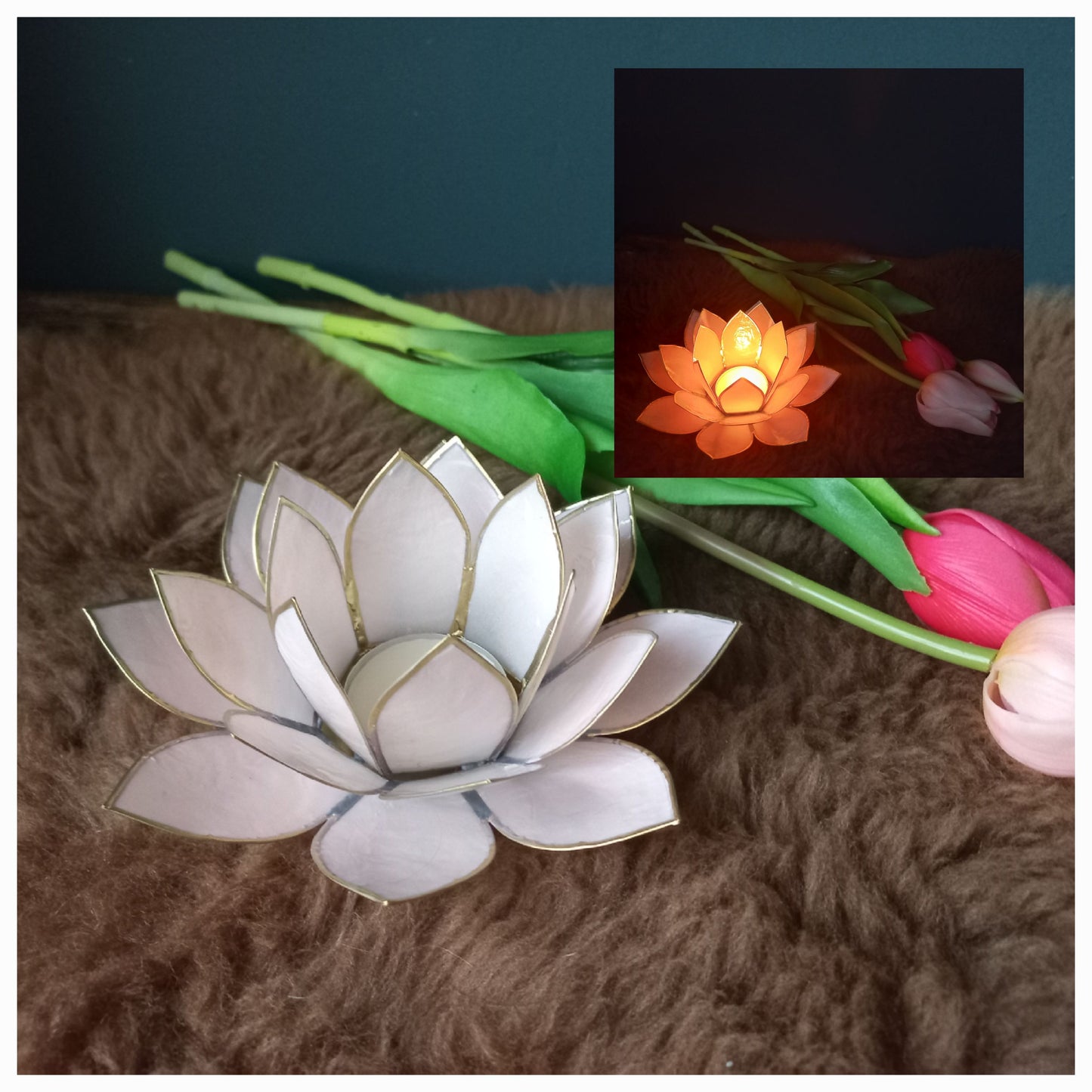 Lotus waxinelichtjes