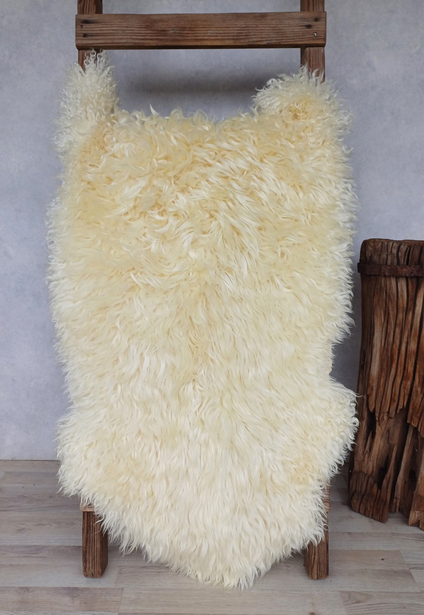 Engelse schapenvacht "Krul" XL