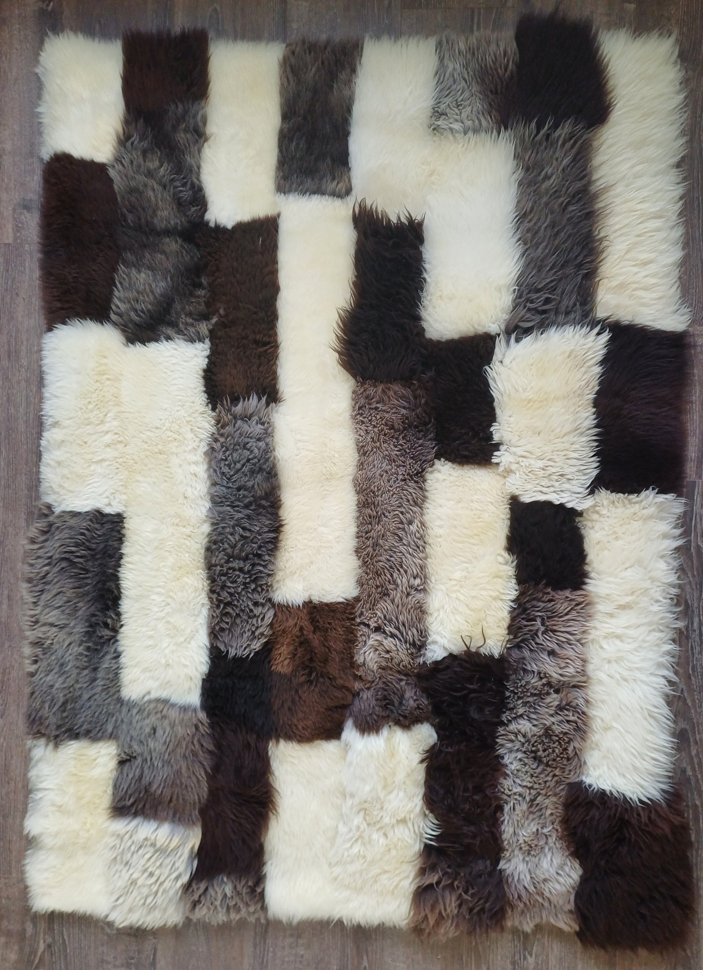 Patchwork kleed Groot