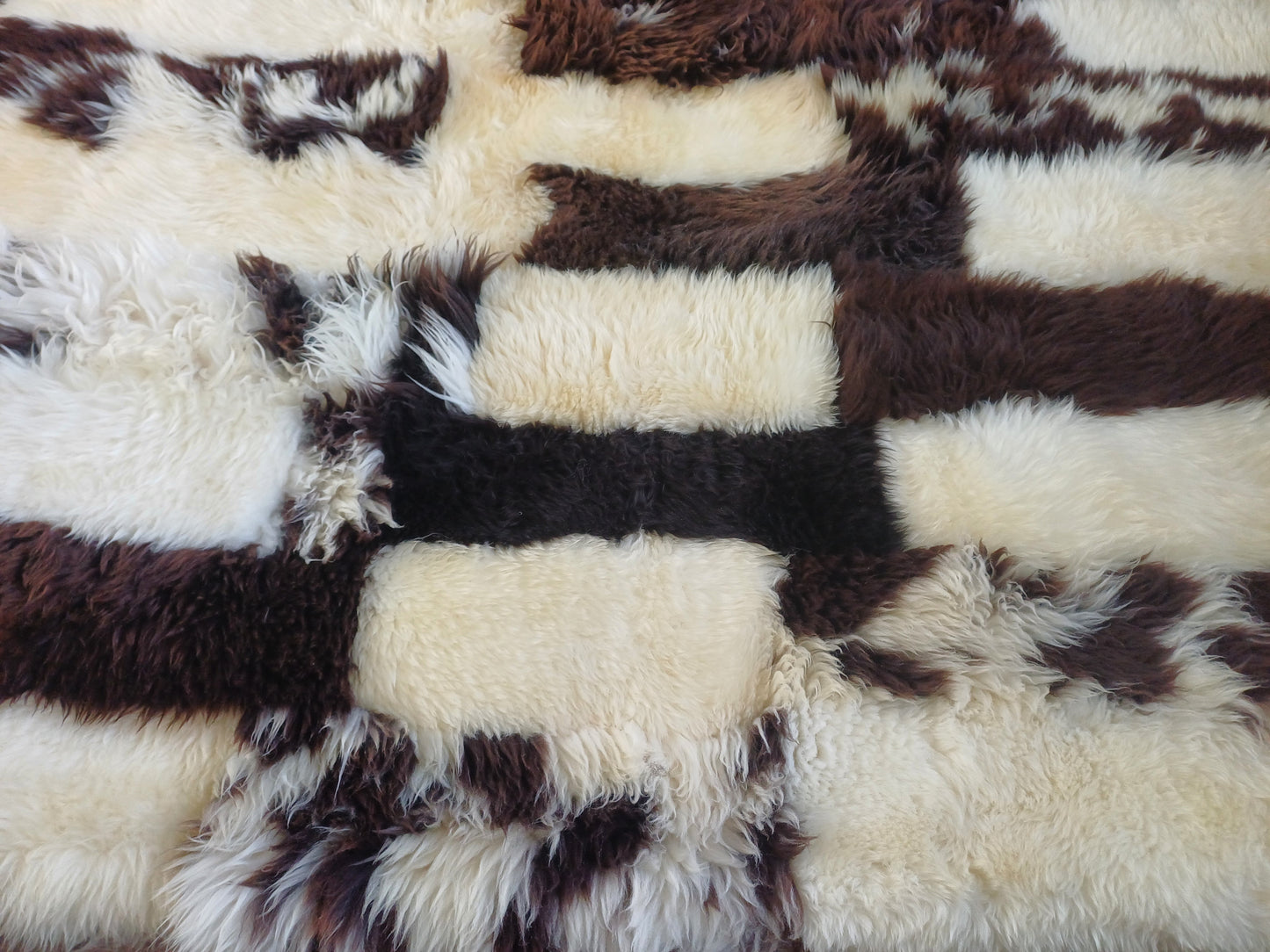 Patchwork kleed Groot