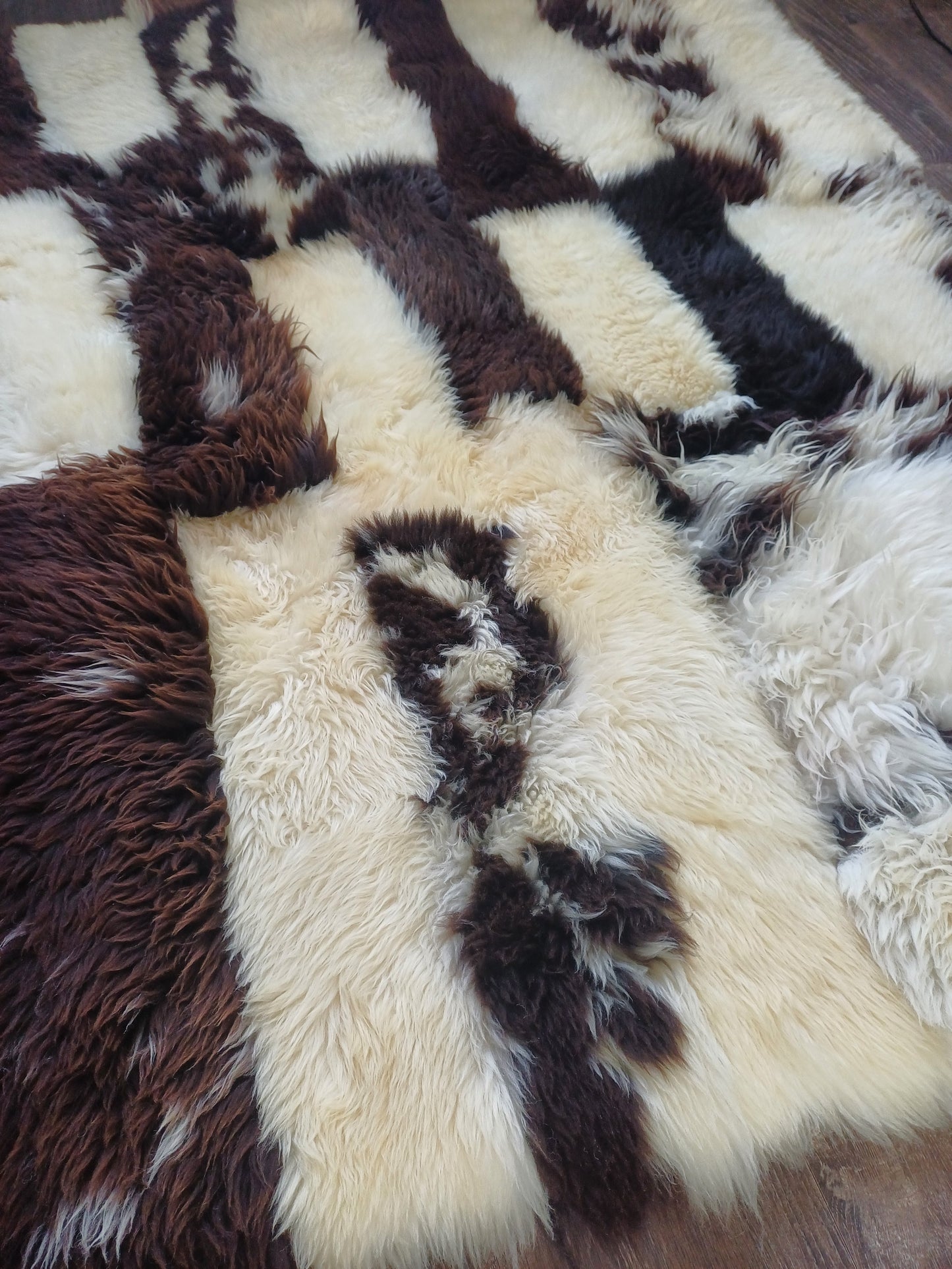 Patchwork kleed Groot