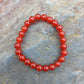 Rode agaat armband