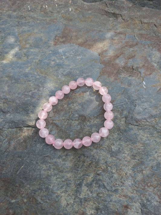 Rozenkwarts armband