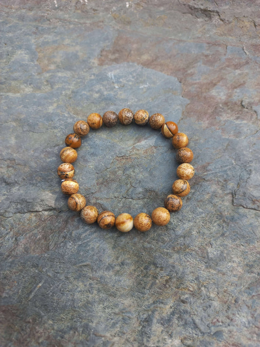 Landschaps jaspis armband