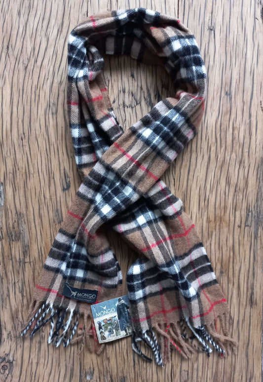 MGO Lambswool Scarf Camel Thompson
