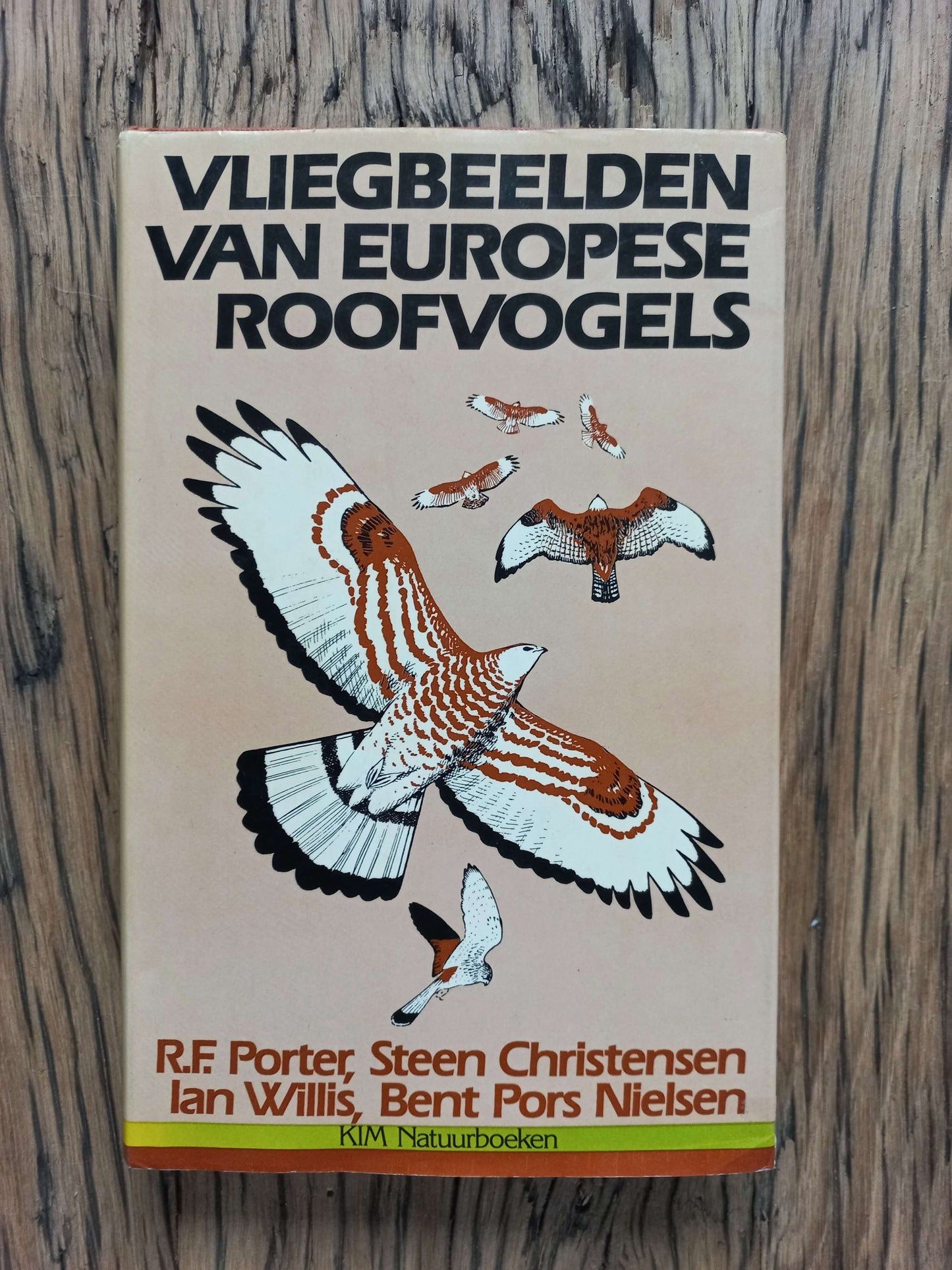 Vliegbeelden van Europese roofvogels