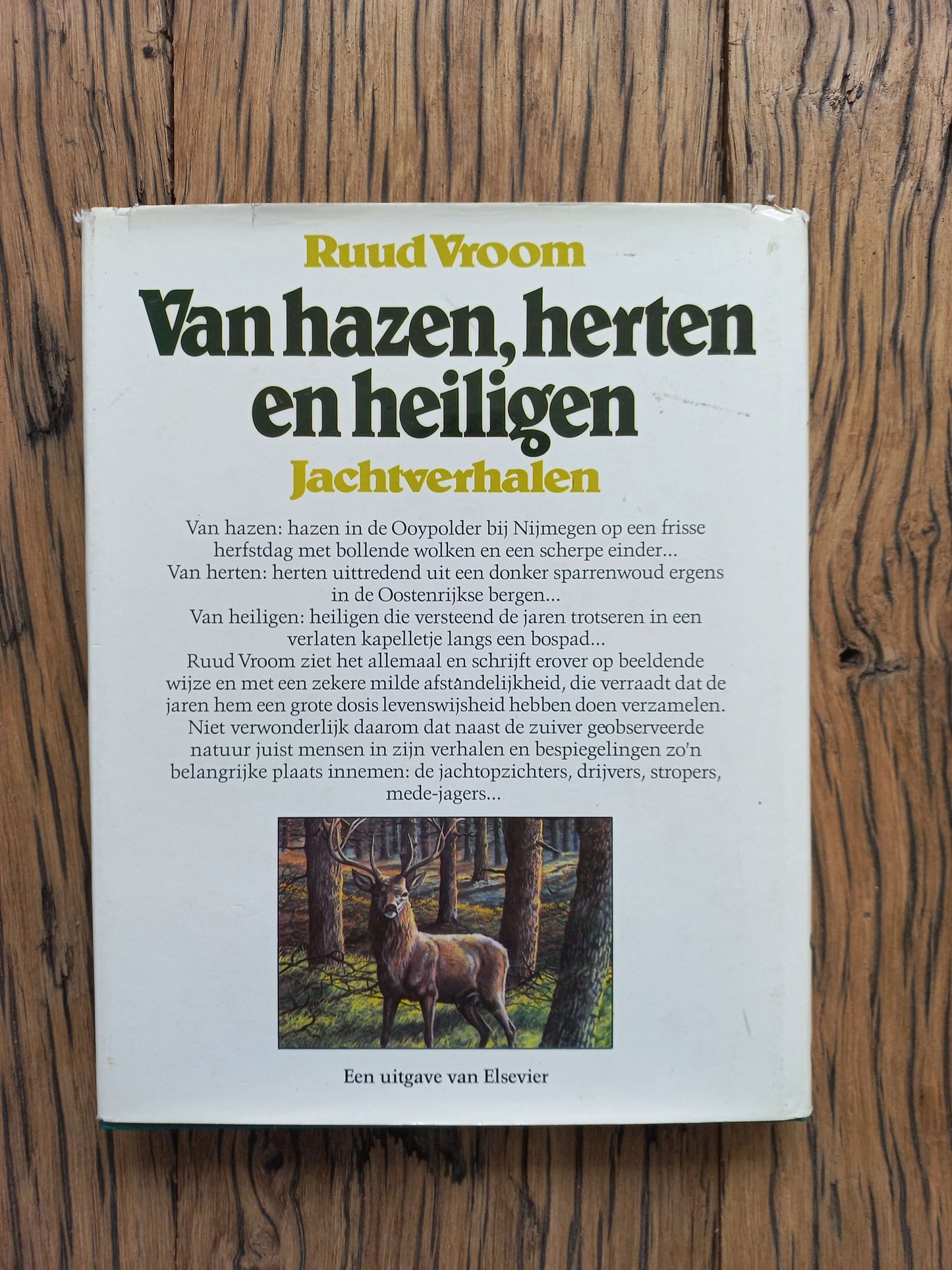 Van hazen, herten en heiligen - Ruud Vroom