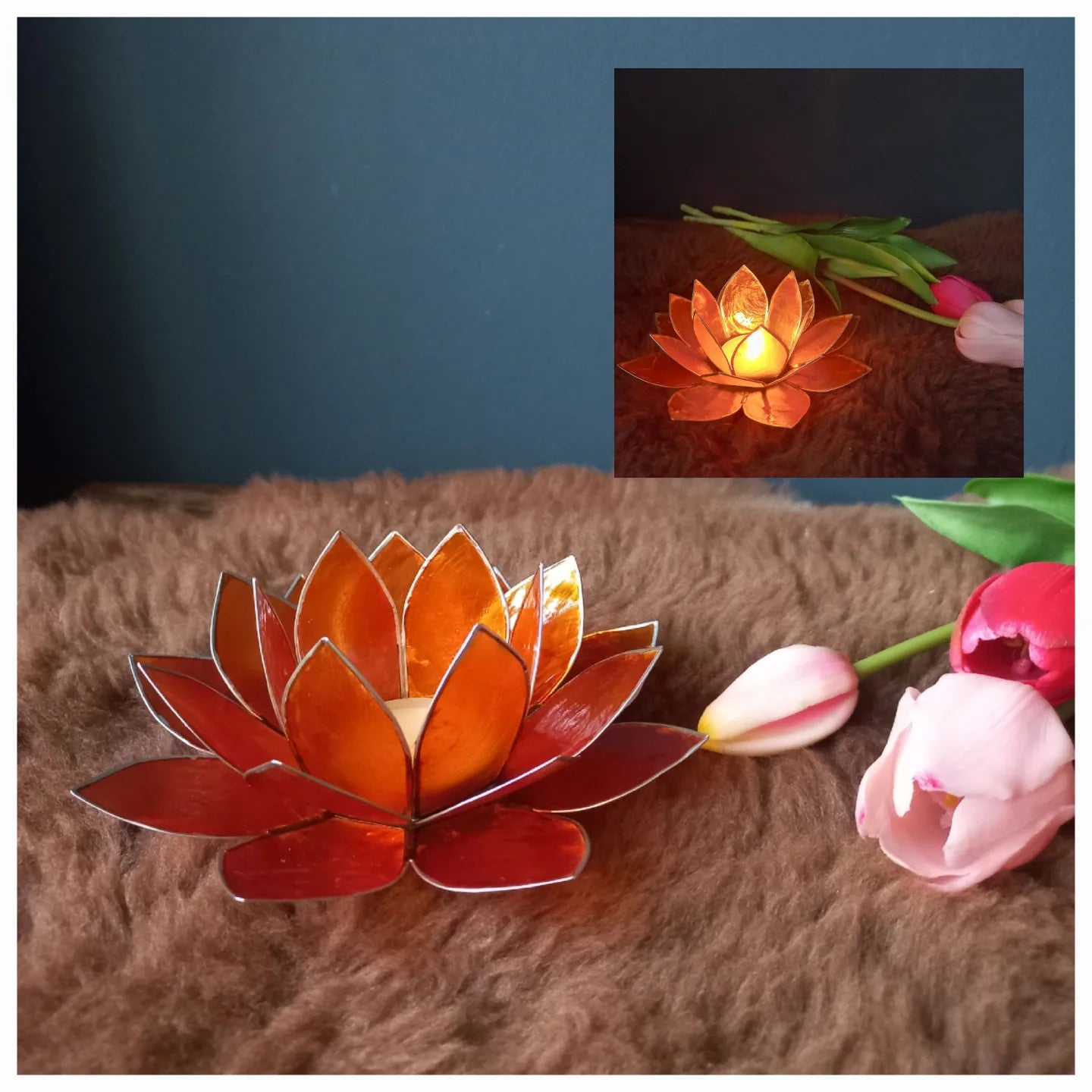 Lotus waxinelichtjes