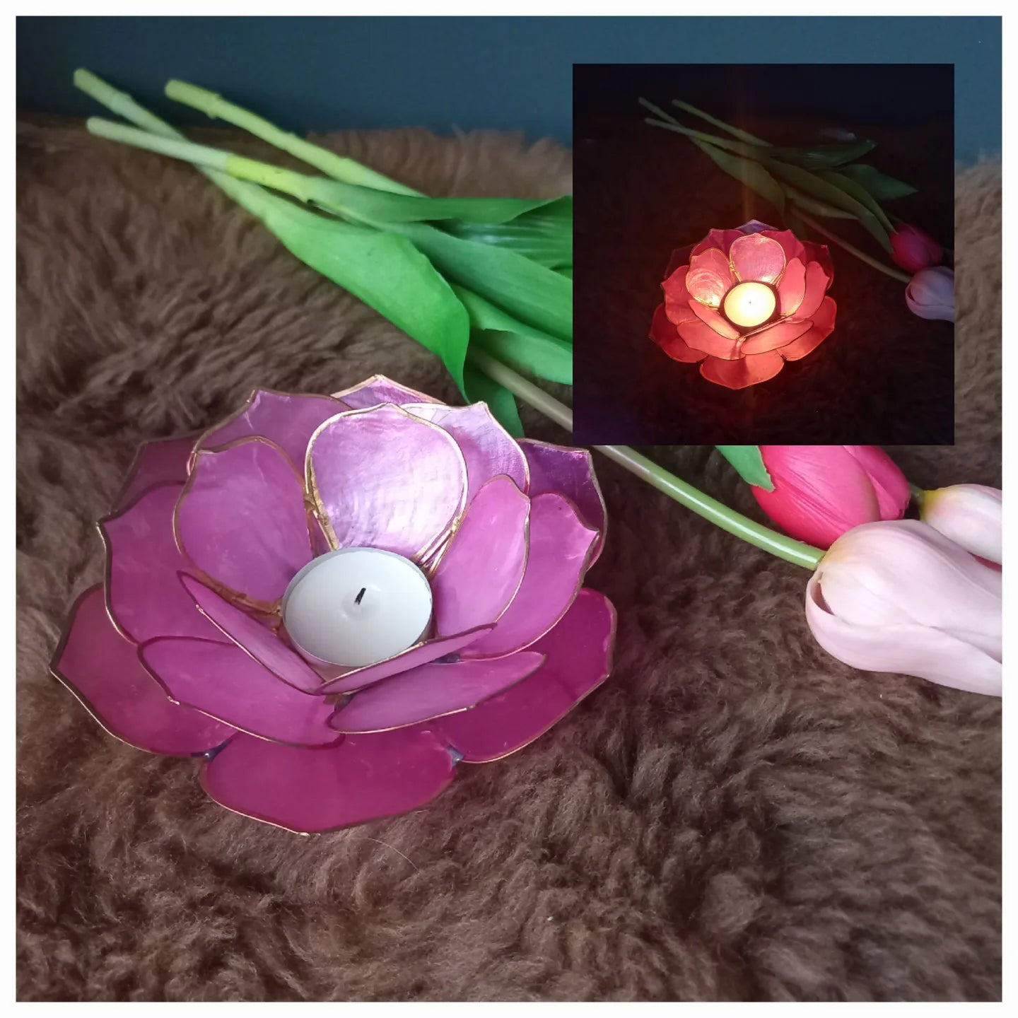 Lotus waxinelichtjes
